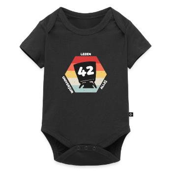 Réponse 42 - Body à manches courtes Premium Bébé - noir - Devant