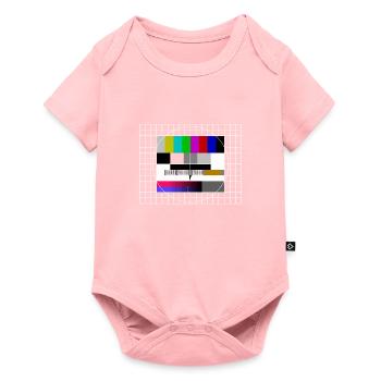 Image d’essai Rétro Vintage - Body à manches courtes Premium Bébé - rose - Devant