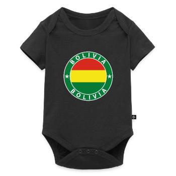 Bolivie - Body à manches courtes Premium Bébé - noir - Devant