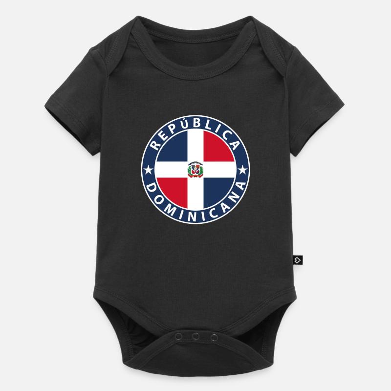République dominicaine - Body à manches courtes Premium Bébé - noir