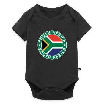 Afrique du Sud - Body à manches courtes Premium Bébé - noir - Devant