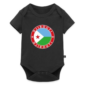 Djibouti - Body à manches courtes Premium Bébé - noir - Devant
