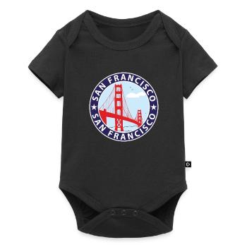 San Francisco - Baby Premium short-sleeve bodysuit - black - Front