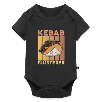 Restauration rapide turque Kebab Cuisine Kebab Chuchoteur - Body à manches courtes Premium Bébé - noir - Devant
