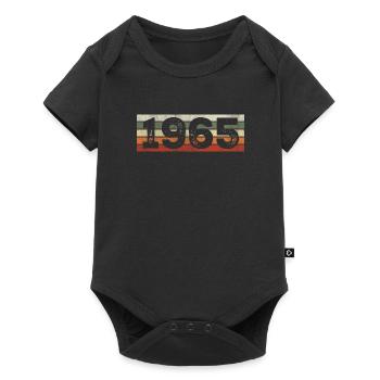 Millésime 1965 Cadeau D’anniversaire Rétro 1965 - Body à manches courtes Premium Bébé - noir - Devant