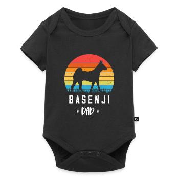 Basenji - Baby Premium short-sleeve bodysuit - black - Front