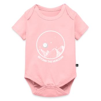 Au-delà de l’horizon - Chemise de l’univers - Body à manches courtes Premium Bébé - rose - Devant