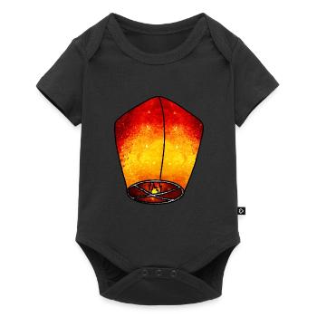 Cosmic Sky Lantern - Baby Premium short-sleeve bodysuit - black - Front