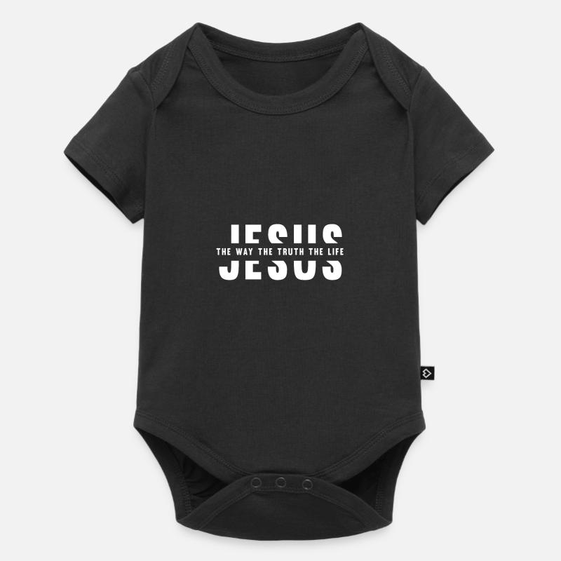 Jésus - Body à manches courtes Premium Bébé - noir