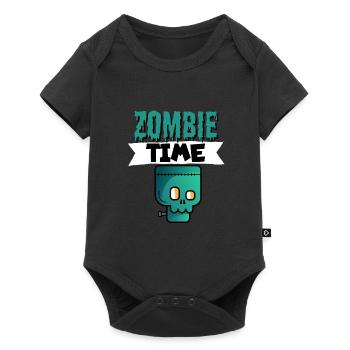 Zombie time - Baby Premium short-sleeve bodysuit - black - Front