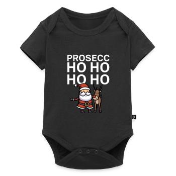 Prosecc ho ho ho - Body à manches courtes Premium Bébé - noir - Devant