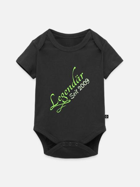 Legendary 2009 - Baby Premium Kurzarmbody - Schwarz