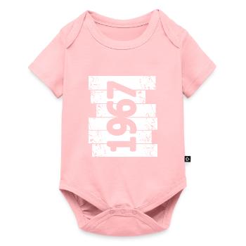1967 - Baby Premium short-sleeve bodysuit - rose - Front