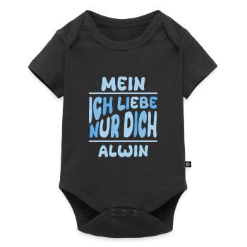 Husband Alwin - Baby Premium short-sleeve bodysuit - black - Front