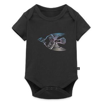 Dove - Baby Premium short-sleeve bodysuit - black - Front