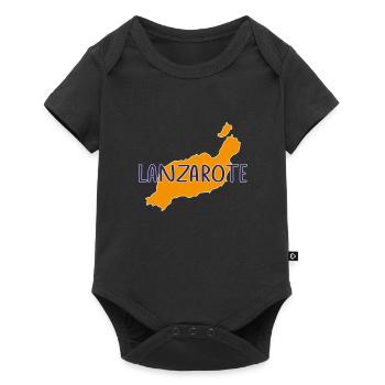 Lanzarote - Baby Premium short-sleeve bodysuit - black - Front
