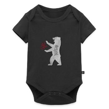 « I love you Berlin » dans le style graffiti - Body à manches courtes Premium Bébé - noir - Devant