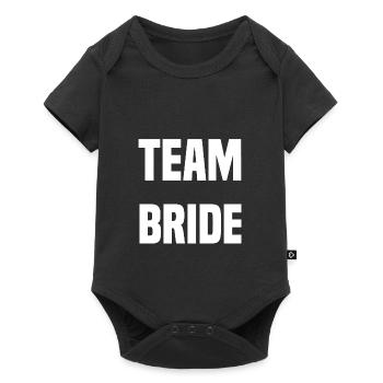 Team Bride - Body à manches courtes Premium Bébé - noir - Devant