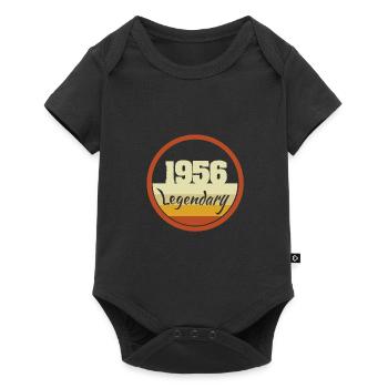 Legendary 1956 - Baby Premium Kurzarmbody - Schwarz - Vorne
