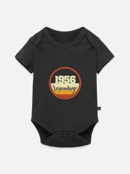 Legendary 1956 - Baby Premium Kurzarmbody - Schwarz