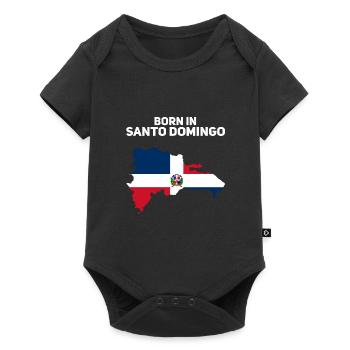 République dominicaine - Body à manches courtes Premium Bébé - noir - Devant