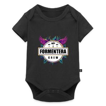 Formentera Crew Tropical - Body à manches courtes Premium Bébé - noir - Devant