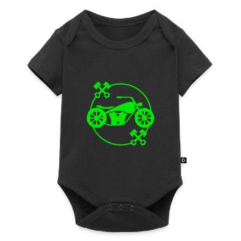 Motorcycle - motorbike - Machine - Lifestyle - Baby Premium short-sleeve bodysuit - black - Front