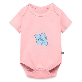 amour du matin 0 - Body à manches courtes Premium Bébé - rose - Devant