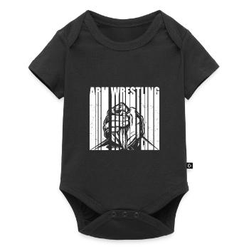 | de bras de fer Arm Press Sport Training Gift - Body à manches courtes Premium Bébé - noir - Devant