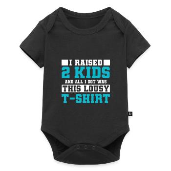 Mutter - Baby Premium Kurzarmbody - Schwarz - Vorne