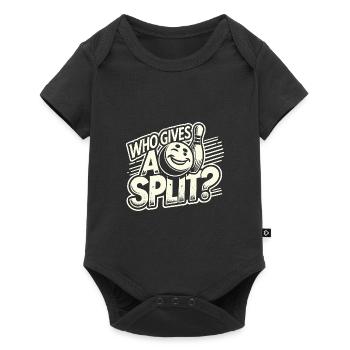 Wen interessiert das schon? - Baby Premium Kurzarmbody - Schwarz - Vorne
