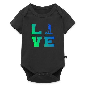 Sup Standup Paddle Stand up Paddling Board - Baby Premium short-sleeve bodysuit - black - Front