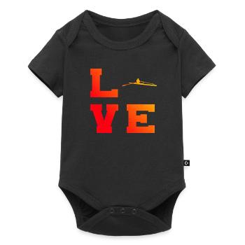 Aviron rameurs femmes hommes aviron - Body à manches courtes Premium Bébé - noir - Devant