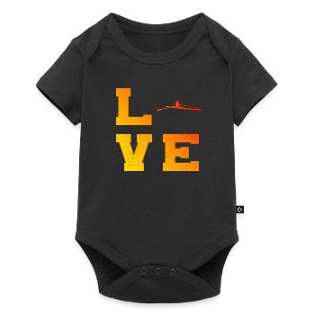 Aviron Hommes Rameur Aviron Femmes - Body à manches courtes Premium Bébé - noir - Devant