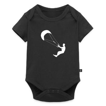 Kitesurf Kitesurf Kitesurf KitesurfEr Homme - Body à manches courtes Premium Bébé - noir - Devant