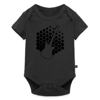 Guitariste Guitariste Guitariste Guitariste Guitare Homme - Body à manches courtes Premium Bébé - noir - Devant