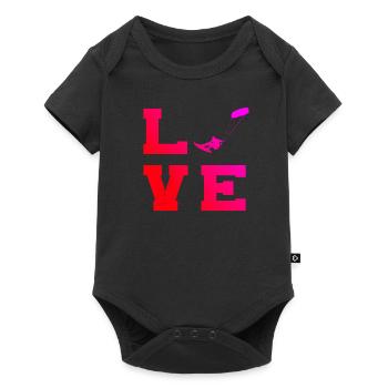 Kitesurf Kitesurf Kitesurfer Kiting Hommes - Body à manches courtes Premium Bébé - noir - Devant