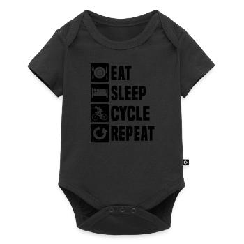 Roadbike Cyclisme sur route Cyclisme sur route Femmes - Body à manches courtes Premium Bébé - noir - Devant