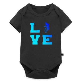 Road Cycling Men Women Road Bike - Baby Premium short-sleeve bodysuit - black - Front
