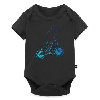 bmx bike men bike bmx women bmx boys - Baby Premium short-sleeve bodysuit - black - Front