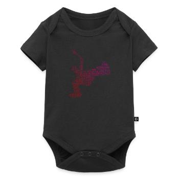 Breakdance Women Men Bgirl Break Dance - Baby Premium short-sleeve bodysuit - black - Front