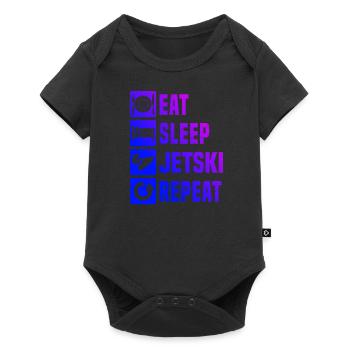 Jetskiing Women Men's Jet Ski Ride Jet Ski - Baby Premium short-sleeve bodysuit - black - Front