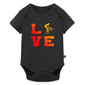 BMX BMX Bike Bike Cycling BMX Boys - Baby Premium short-sleeve bodysuit - black - Front