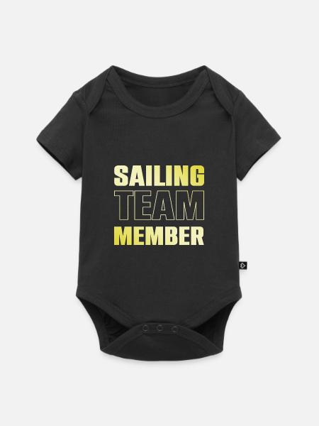 Sailing Team - Baby Premium Kurzarmbody - Schwarz