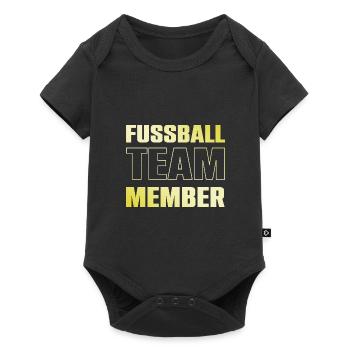 football team - Baby Premium short-sleeve bodysuit - black - Front