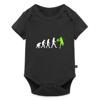 Padel Evolution - Body à manches courtes Premium Bébé - noir - Devant