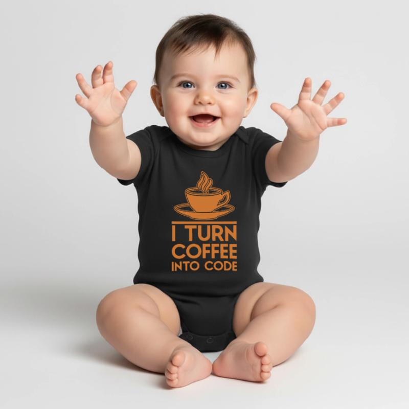 Java Html Shirt Gift Programming Coder Code Baby Premium short-sleeve bodysuit