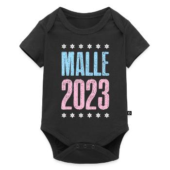 Malle 2023 - Baby Premium short-sleeve bodysuit - black - Front