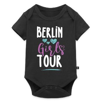 Berlin Girls Tour - Baby Premium short-sleeve bodysuit - black - Front