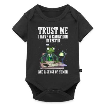 Kernenergie Spruch für Kernenergie - Baby Premium Kurzarmbody - Schwarz - Vorne